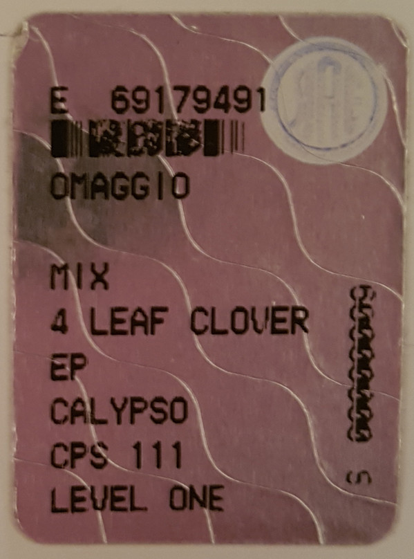 4 Leaf Clover Band Feat. Max Veneziano - 4 Leaf Clover E.P. | Calypso Records (CPS 111)