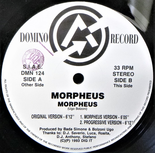Morpheus - Morpheus | Domino Records (DMN 124) - 2
