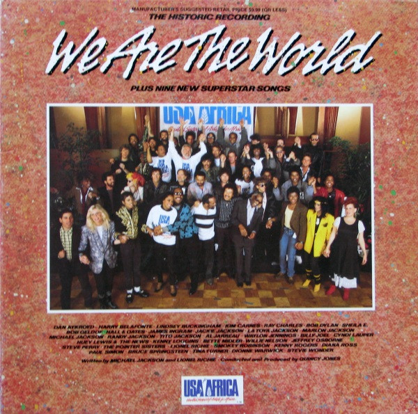 USA For Africa - We Are The World | Columbia (BEN 40043) - main