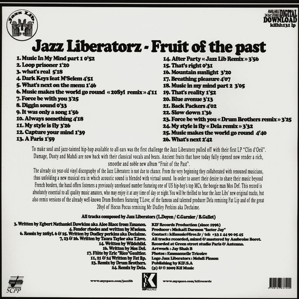 Jazz Liberatorz - Fruit Of The Past | Kif Recordings (KIFHH131LP) - 2 Jazz Liberatorz - Fruit Of The Past | Kif Recordings (KIFHH131LP) - 2