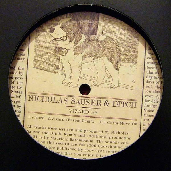 Nicholas Sauser & Ditch - Vizard EP | Goosehound (GHOUND004) - main
