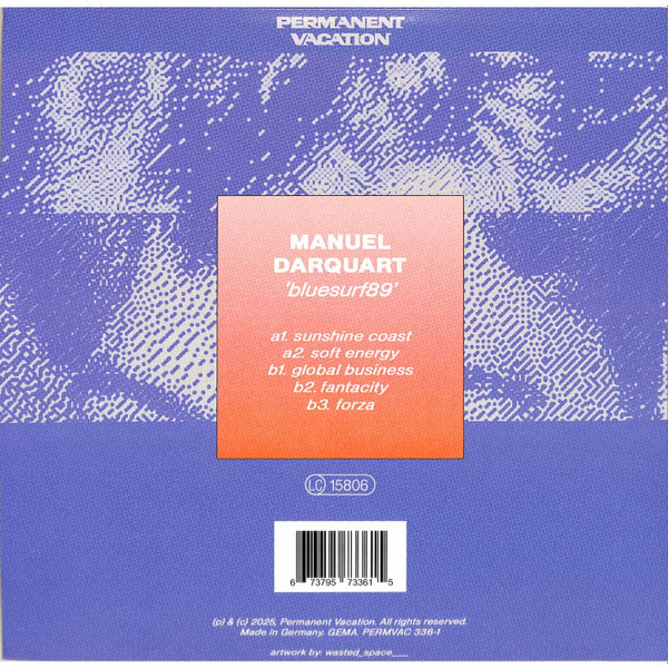 Manuel Darquart - Bluesurf89 | Permanent Vacation (PERMVAC 336-1) - 2