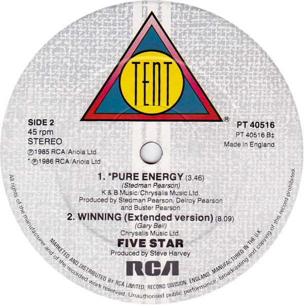 Five Star - System Addict | RCA (PT 40516) - 4