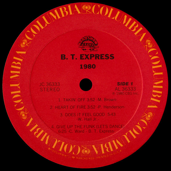 B.T. Express - 1980 | Columbia (JC 36333) - 3 B.T. Express - 1980 | Columbia (JC 36333) - 3