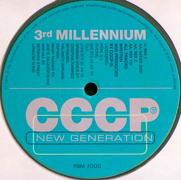 C.C.C.P. - 3rd Millennium | RSM (RSM 2000)