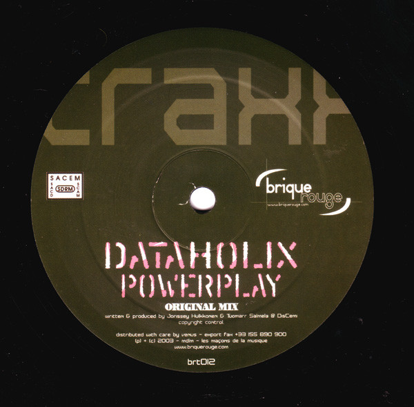 Dataholix - Powerplay | Brique Rouge Traxx (BRT012)