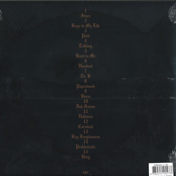 ¥$ , Kanye West , Ty$ - Vultures 1 | YZY (VULTURES1LPSP) - 3