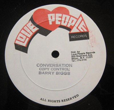 Barry Biggs - Conversation | Love People Records (LP-010)