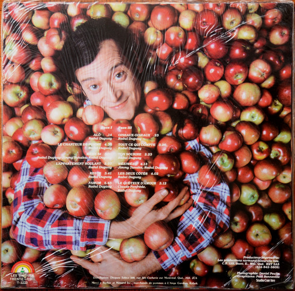 Raôul Duguay - Le Chanteur De Pomme | Les Disques Trente-Trois (T-3333)