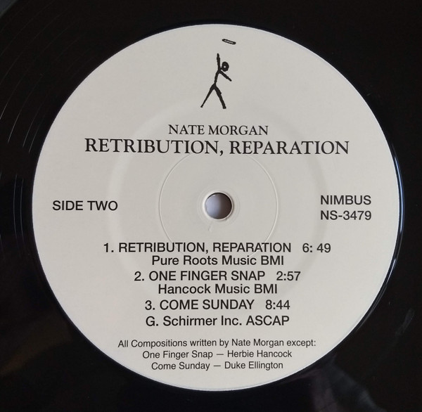 Nate Morgan - Retribution, Reparation | Nimbus West Records (NS-3479) - 3
