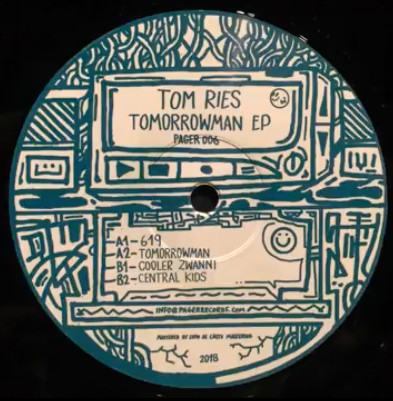 Tom Ries - Tomorrowman EP | Pager Records (PAGER006)