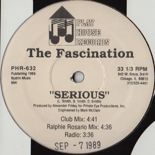 The Fascination - The Flight / Serious | Play House Records (PHR-432) - 2