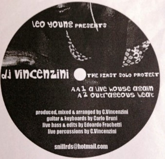 Leo Young Presents Dj Vincenzini - The First Solo Project | Prosniff (PROSNIFF 001)