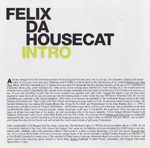 Felix Da Housecat - A Bugged Out Mix | Emperor Norton (EMN 7070-2) - 3 Felix Da Housecat - A Bugged Out Mix | Emperor Norton (EMN 7070-2) - 3