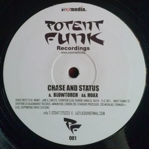 Chase & Status - Blowtorch / The Hoax | Potent Funk Recordings (PF-001)