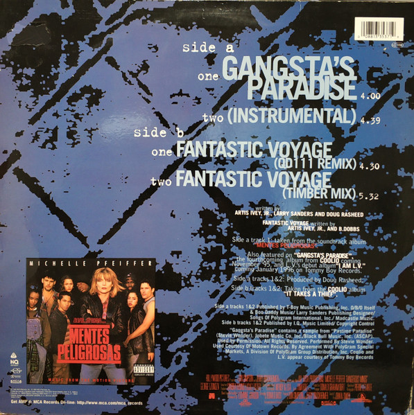 Coolio Featuring LV - Gangsta's Paradise | MCA Records (MCT 33537) - 2