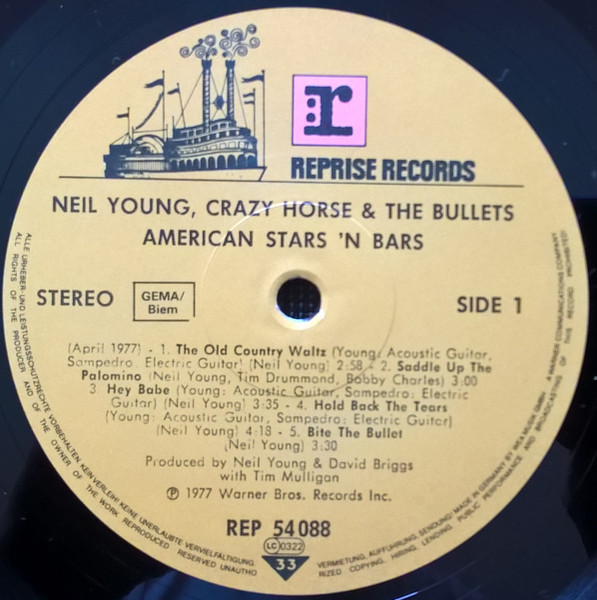 Neil Young - American Stars 'n Bars | Reprise Records (REP 54 088) - 3