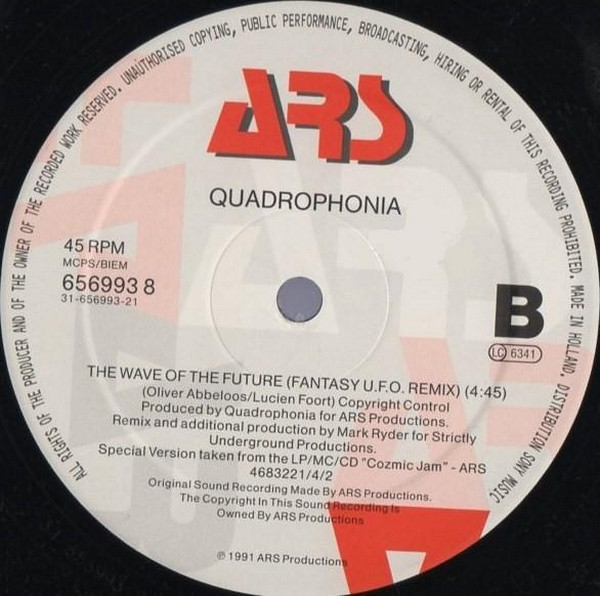 Quadrophonia - The Wave Of The Future (Remix) | ARS (656993 8) - 4