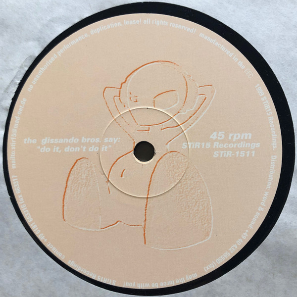 Glissando Bros. - Do It, Don't Do It | STIR15 Recordings (STiR-1511) - 2 Glissando Bros. - Do It, Don't Do It | STIR15 Recordings (STiR-1511) - 2