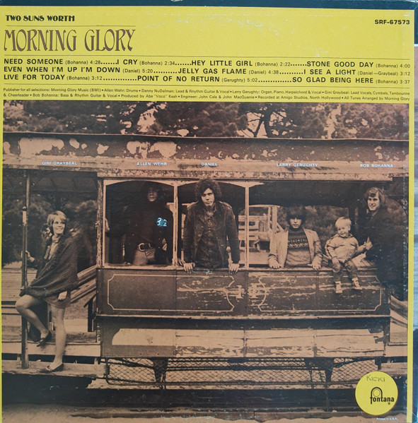 Morning Glory - Two Suns Worth | Fontana (SRF 67573) - 2
