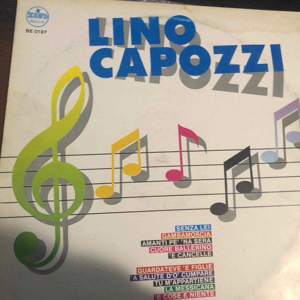 Lino Capozzi - Senza Lei | Zeus Record (BE 0197)