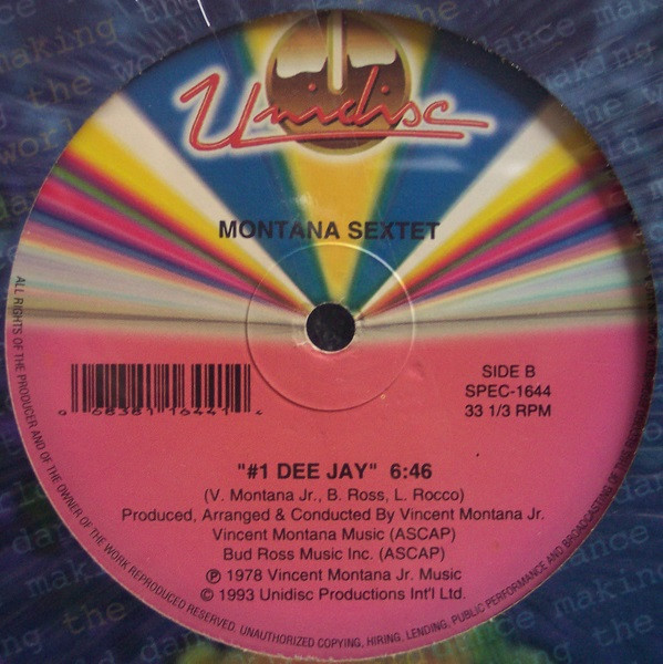Montana Orchestra / Montana Sextet - Heavy Vibes / #1 Dee Jay | Unidisc (SPEC-1644) - 2