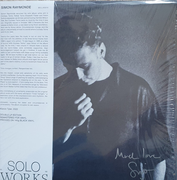 Simon Raymonde - Solo Works 96 98 - LP | Bella Union (BELLA001V) - main