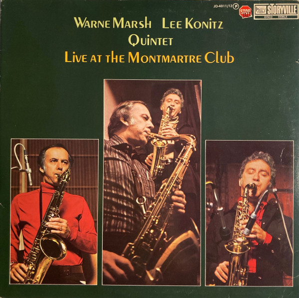 Warne Marsh Lee Konitz Quintet - Live At The Montmartre Club | Storyville (JD-4011/12) - main