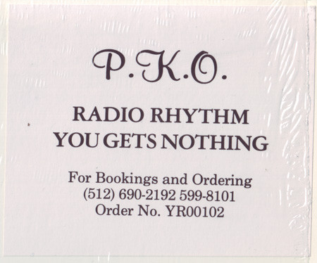 P.K.O. - Radio Rhythm / You Gets Nothin | Youngsta Records (YR00102) - 3