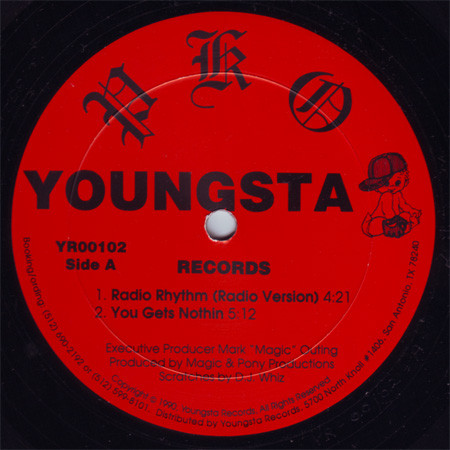 P.K.O. - Radio Rhythm / You Gets Nothin | Youngsta Records (YR00102) - main