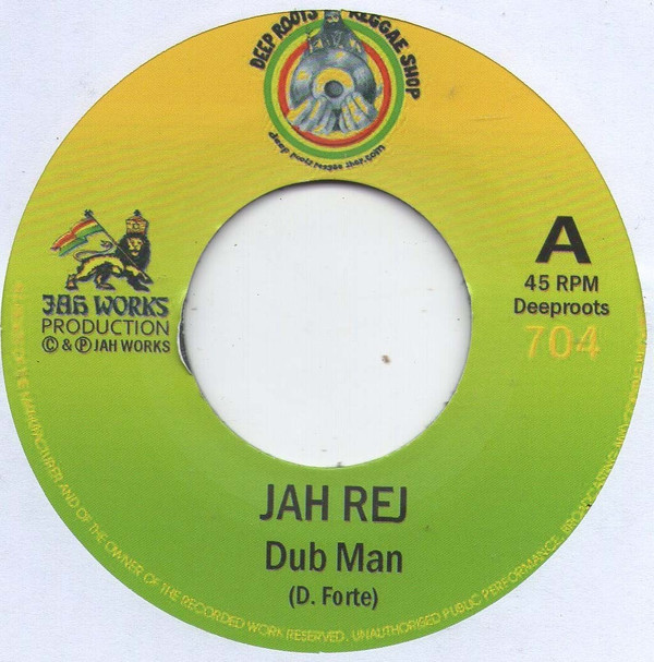 Jah Rej -  Dub Man | Deep Roots Reggae Shop (704)