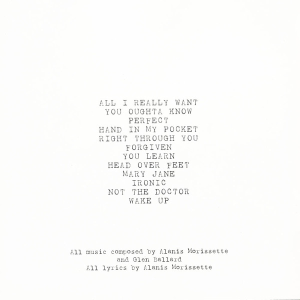 Alanis Morissette - Jagged Little Pill [CD] | Maverick (CDW 45901) - 4