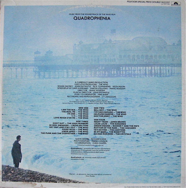 Various - Quadrophenia (Music From The Soundtrack Of The Who Film) | Polydor (2625 037) - 2 Various - Quadrophenia (Music From The Soundtrack Of The Who Film) | Polydor (2625 037) - 2