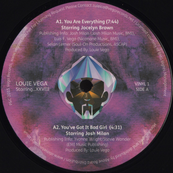 Louie Vega - Louie Vega Starring...XXVIII (Part 02) | Vega Records (VR414-2) - 3 Louie Vega - Louie Vega Starring...XXVIII (Part 02) | Vega Records (VR414-2) - 3
