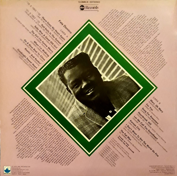 Fats Domino - Los Grandes Mitos Del Rock And Roll | ABC Records (13.0845/8) - 2