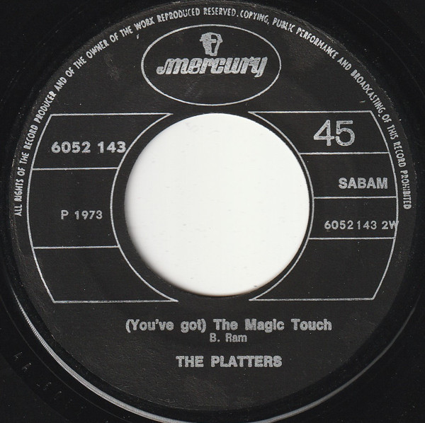 The Platters - Only You / The Magic Touch | Mercury (6052 143) - 4