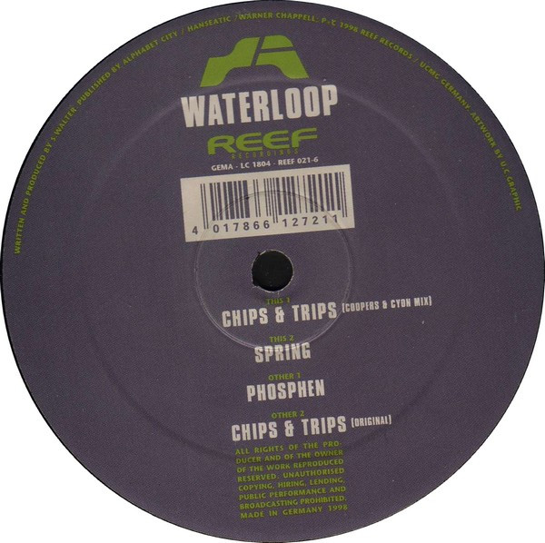 Waterloop - Chips & Trips | Reef Recordings (REEF 021-6)