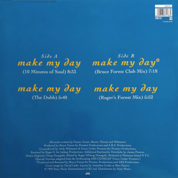 Grace Under Pressure - Make My Day | ARS (658118 6) - 2 Grace Under Pressure - Make My Day | ARS (658118 6) - 2