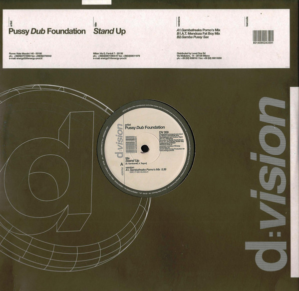 Pussy Dub Foundation - Stand Up | D:vision Records (DV 359)