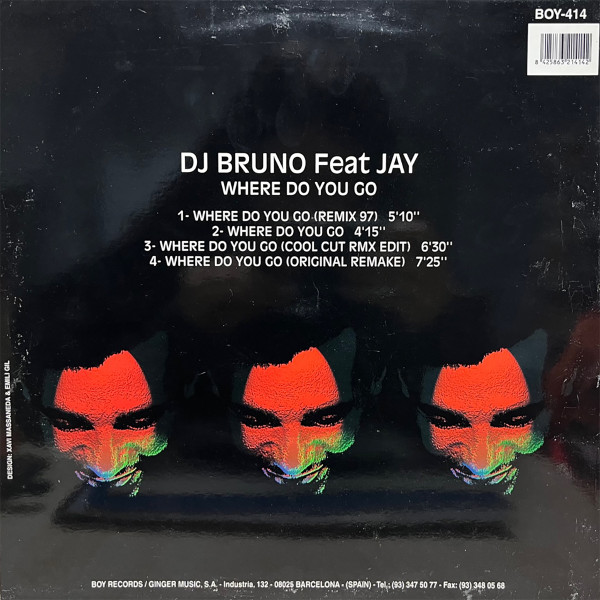 DJ Brunno - Where Do You Go | Boy Records (BOY-414) - 2
