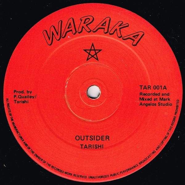 Tarishi - Outsider | Waraka (TAR 001) - main