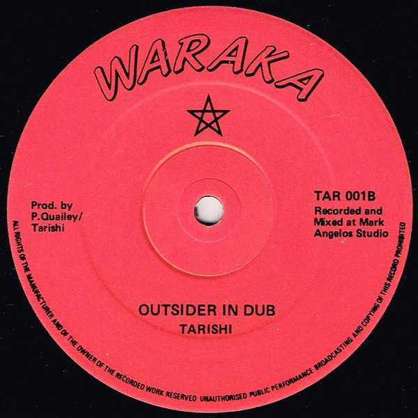 Tarishi - Outsider | Waraka (TAR 001) - 2