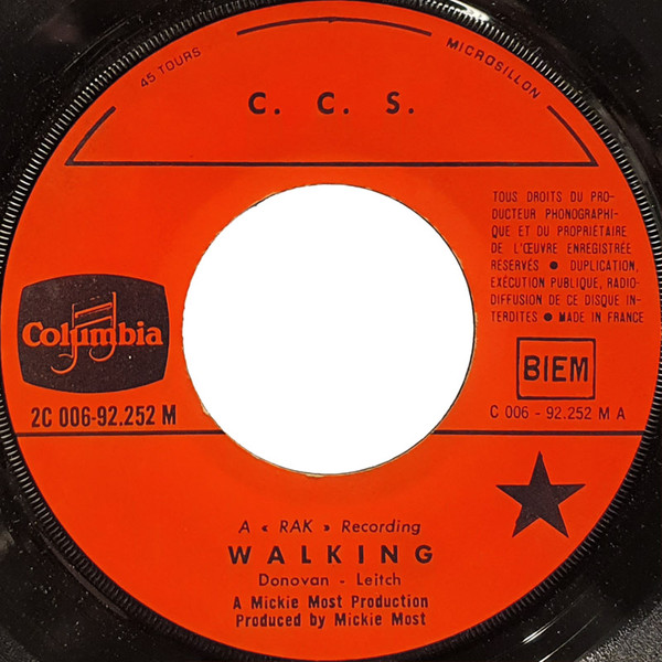CCS - Walking / Salome | Columbia (2 C006-92252 M)