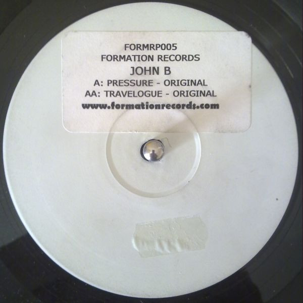 John B - Pressure / Travelogue | Formation Records (FORMRP005)