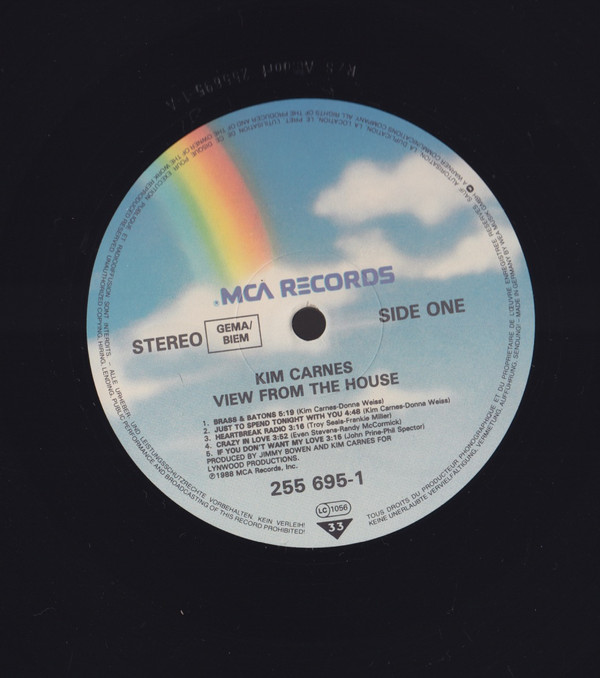 Kim Carnes - View From The House | MCA Records (255695-1)