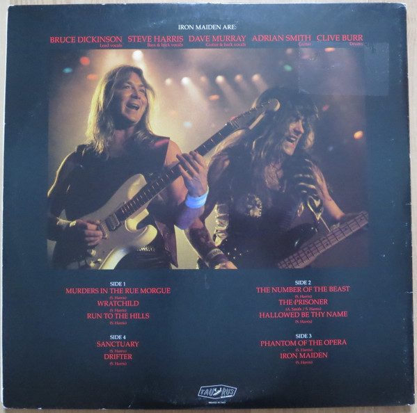 Iron Maiden - Maiden U.S.A. | Taurus Records (010-904) - 3 Iron Maiden - Maiden U.S.A. | Taurus Records (010-904) - 3