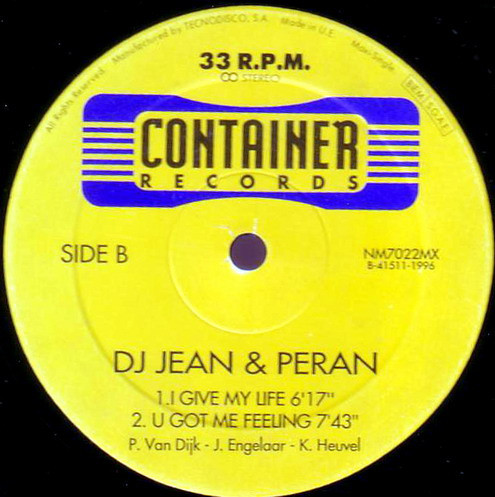 DJ Jean & Peran - Flair | Container Records (NM7022MX) - 4