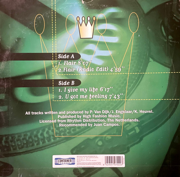 DJ Jean & Peran - Flair | Container Records (NM7022MX) - 2