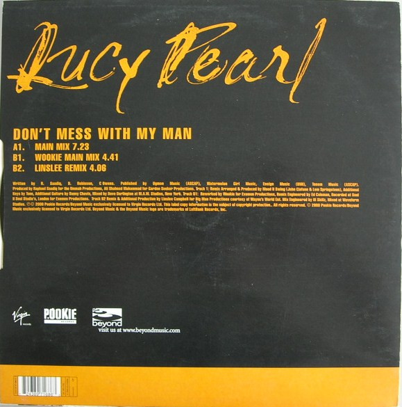 Lucy Pearl - Don't Mess With My Man | Virgin (VST 1778) - 2