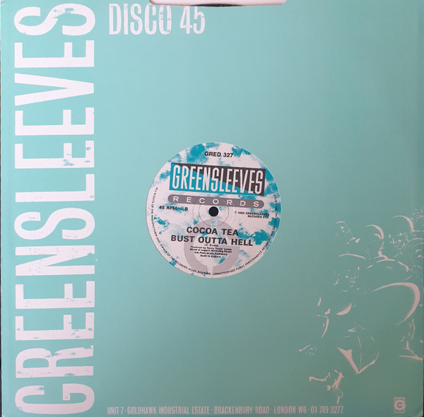 Cocoa Tea - Pose Up | Greensleeves Records (GRED 327) - 4